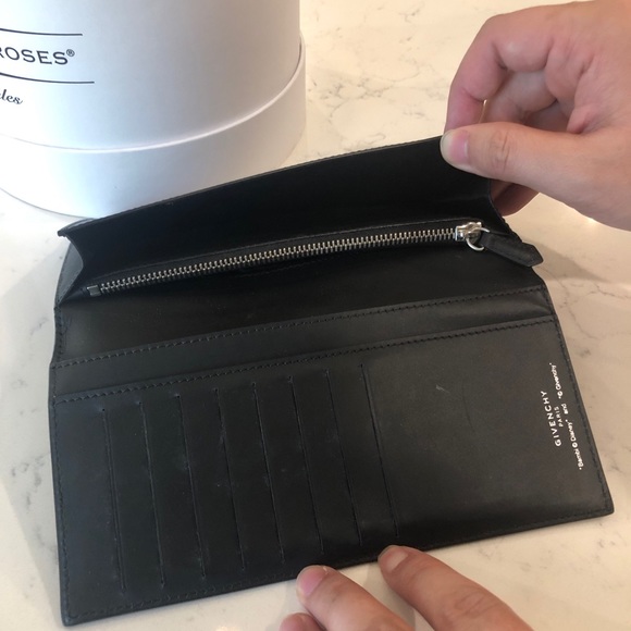 givenchy black wallet